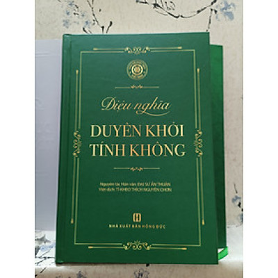 Diệu nghĩa Duyên Khởi Tính Không (bìa cứng)