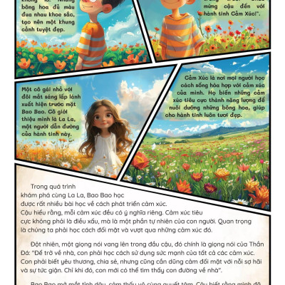 Sách - Kỹ Năng Sống Cho Trẻ Tiểu Học - Bao Bao Khám Phá Cảm Xúc