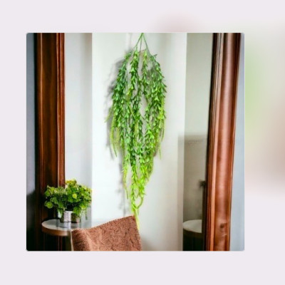 Cụm lá rủ giả, dây leo trang trí, cụm lá treo tường trang trí ban công nhà cửa, nhà hàng, quán ăn