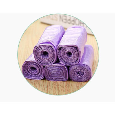 Combo 5 Cuộn 100 Túi Đựng Rác Mini Size 50x45cm