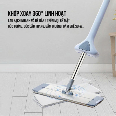 Cây Lau Nhà Tự Vắt Đa Năng - Tiện Lợi, Dễ Dàng Vệ Sinh Mọi Bề Mặt - HÀNG CHÍNH HÃNG