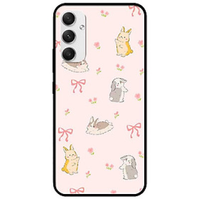 Ốp lưng cho Samsung A14 - A24 - A34 - A54 - A15 - A25 - A35 - A55 - Nơ Và Thỏ - Hàng Chính Hãng