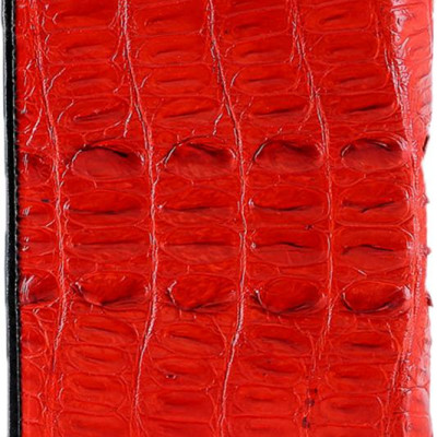 Ví Nam Da Cá Sấu Kiểu Đứng Gai Huy Hoàng HT2749 - Đỏ