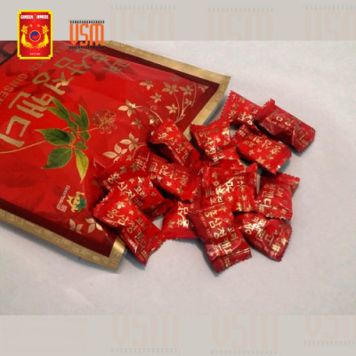 Kẹo Hồng Sâm KGS Hàn Quốc Có Đường Ginseng House - Bịch 300gr