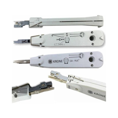 Dao phập phiến Krone Tool nhấn mạng điện thoại Krone LSA Plus, Dụng cụ nhấn cáp Krone RJ11 RJ45