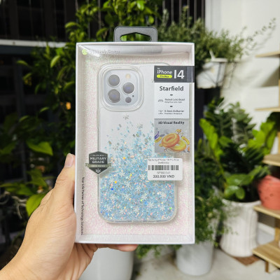 Ốp lưng dành cho iPhone 14 Pro Max Switcheasy hoa tuyết- Hàng chính hãng