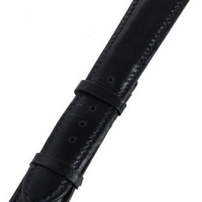 Dây đồng hồ nam nữ Huy Hoàng da bò màu đen HT8115