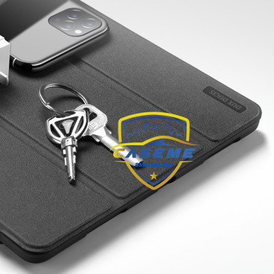 [iPad Pro M4] Bao Da Dành Cho iPad Pro 11 inch M4 2024, iPad Pro 13 inch M4 2024 Dux Ducis Domo Series Có Khe Cắm Bút - Hàng Chính Hãng 