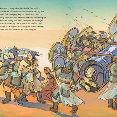 A History Of Vietnam In Pictures (In Colour) - The Second Victory Against The Mongols