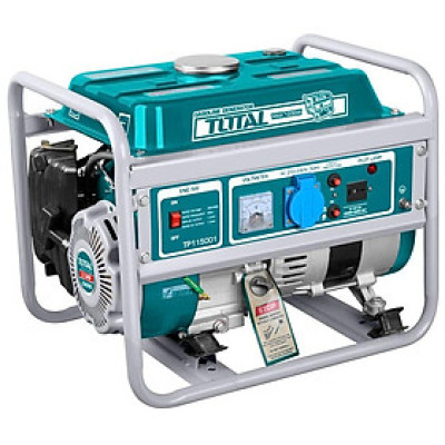 MÁY PHÁT ĐIỆN XĂNG (ĐỀ ĐIỆN) 5.5KVA TOTAL TP115001 - HÀNG CHÍNH HÃNG