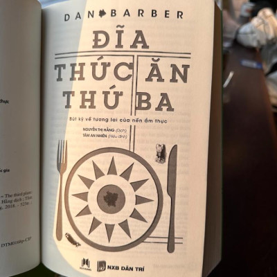 Sách -  ĐĨA THỨC ĂN THỨ BA – BÚT KÝ VỀ TƯƠNG LAI CỦA NỀN ẨM THỰC - 2H Books