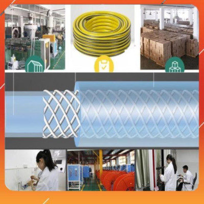 Vòi Xịt️Evoucher Bộ dây vòi xịt nước rửa xe, tưới cây , tăng áp 3 lần, loại 15m 206701-2 đầu đồng,cút+  đai