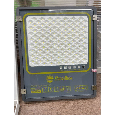 Đèn chiếu pha năng lượng mặt trời Rạng Đông 200W thế hệ mới Model: CP03.SL.RAD 200W.V2