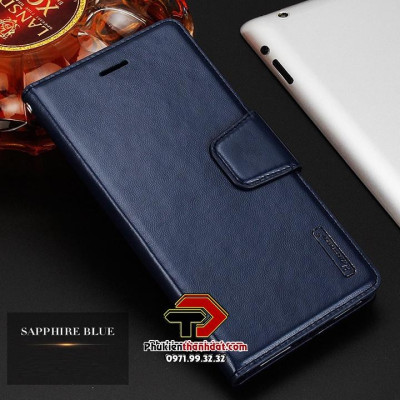 Bao da dạng ví dành cho SamSung Galaxy A04s hiệu Hanman có quai cài, có ngăn đựng thẻ và tiền tiện dụng - Hàng chính hãng