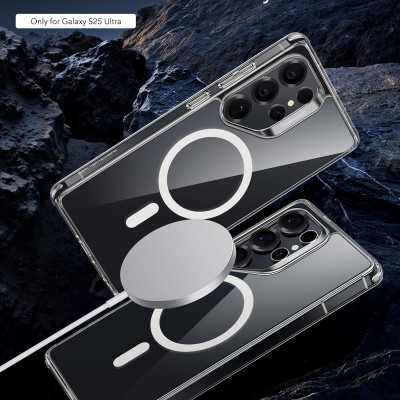 Ốp Lưng cho Samsung Galaxy S25 Ultra ESR HaloLock Classic Hybrid Case - Hàng Chính Hãng