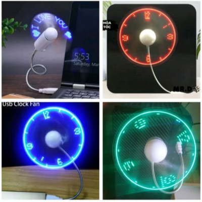 1 ĐÈN LED TRANG TRÍ HÌNH ĐỒNG HỒ QUẠT GIÓ CỰC ĐẸP CHẤT LƯỢNG
