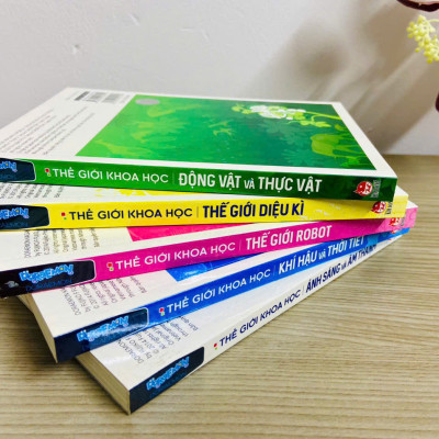 Truyện tranh Doremon Thế Giới Khoa Học trọn bộ 5 tập (Chang Book)