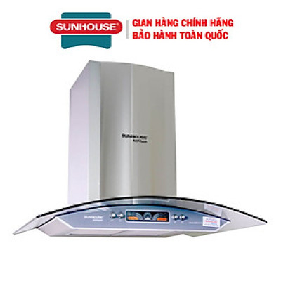 Máy Hút Mùi Kính Cong Sunhouse Mama MM6707-70 (180W) - Hàng chính hãng