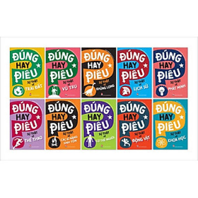 COMBO ĐÚNG HAY ĐIÊU (10 QUYỂN)