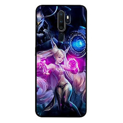 Ốp lưng dành cho Oppo A5 ( 2020 ) - A9 ( 2020 ) - Find X2 - F11 Pro mẫu Mỹ Nữ Tóc Hồng