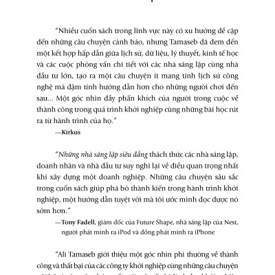 Những Nhà Sáng Lập Siêu Đẳng - Dữ Liệu Tiết Lộ Điều Gì Về Các Công Ty Khởi Nghiệp Tỉ Đô