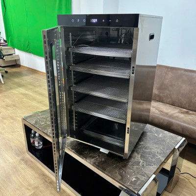 Máy sấy thực phẩm công nghiệp thương hiệu cao cấp AOSIDA SS-24H 24 khay - Dung tích 215L - Hàng Chính Hãng