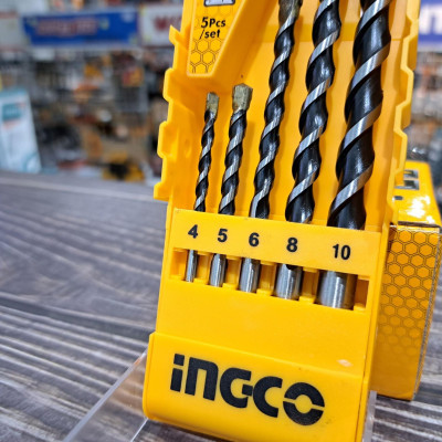 BỘ MŨI KHOAN BÊ TÔNG 5 CHI TIẾT INGCO AKD3051 - HÀNG CHÍNH HÃNG