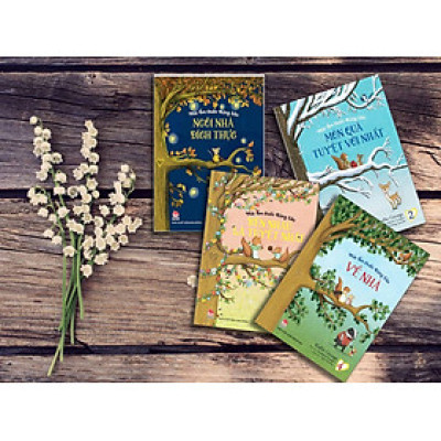 Truyện hay cho thiếu nhi - Trọn bộ Mái ấm chốn rừng sâu - 4 cuốn