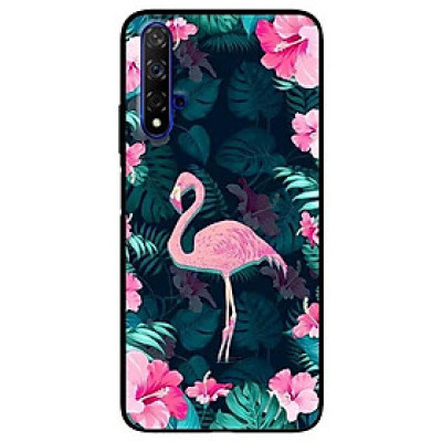 Ốp lưng dành cho Huawei 5t - Mate 20 - Mate 20 Pro mẫu Hạc Hồng Giữa