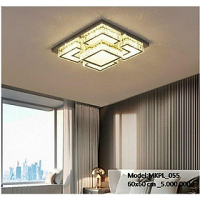 MKPL_055+9223 Đèn mâm áp trần phale, đèn tô điểm trần hiện đại DT