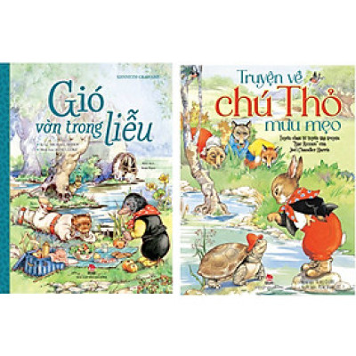 Combo 2 cuốn Gió vờn trong liễu + Truyện về chú thỏ mưu mẹo (Bìa cứng - NXB Kim Đồng)