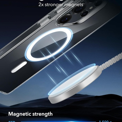 Ốp Lưng cho Samsung Galaxy S25 Ultra ESR HaloLock Classic Hybrid Case - Hàng Chính Hãng