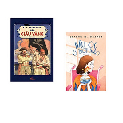 Combo 2 cuốn sách: Đảo giấu vàng + Đầu óc ở nơi nào