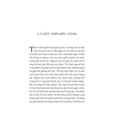 Tật xấu người Việt: Tản mạn về tính cách người Việt và văn hóa thị dân (Di Li)  - Bản Quyền