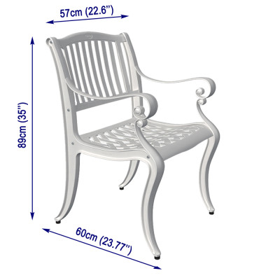 Ghế Nhôm Đúc AC-02-W