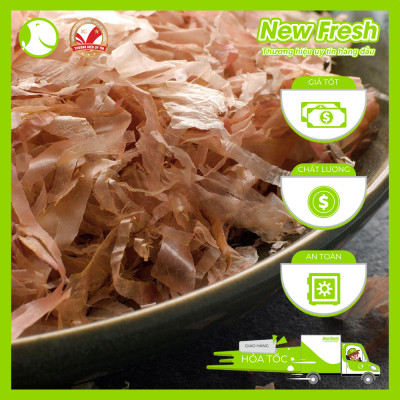 Cá Ngừ Khô Bào Sợi Lớn Hana Katsuo Nhật Bản - Túi 500Gr