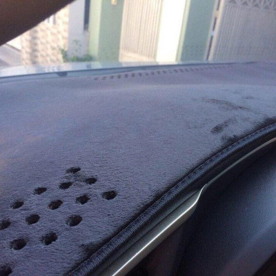 Thảm Taplo Lông Cừu Xe Honda Jazz 2018 2019 2020 2021 Cao Cấp