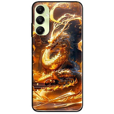 Ốp lưng cho Samsung A04 - A04S - A05 - A05S - Rồng Vàng Lửa - Hàng Chính Hãng