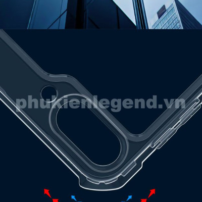 Ốp lưng cho SamSung Galaxy Z Flip 7 , Z Flip 6 ,  Z Flip 5 hiệu XUNDD cao cấp chống sốc mặt lưng trong - Hàng chính hãng