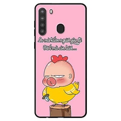 Ốp lưng dành cho Samsung Galaxy A21 mẫu Quỳnh Ế