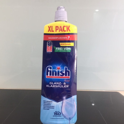 COMBO FINISH: Viên rửa bát Finish Classic 110 viên + Muối 1,2kg + Nước làm bóng 750ml