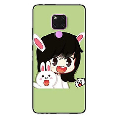 Ốp lưng dành cho Huawei 5t - Mate 20 - Mate 20 Pro mẫu Ảnh Đôi Xanh Lá Line 1