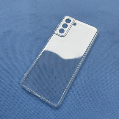 Ốp lưng silicon Gor cho Samsung Galaxy S21 Plus/ S21 Plus 5G siêu mỏng, có gờ bảo vệ camera- Hàng nhập khẩu