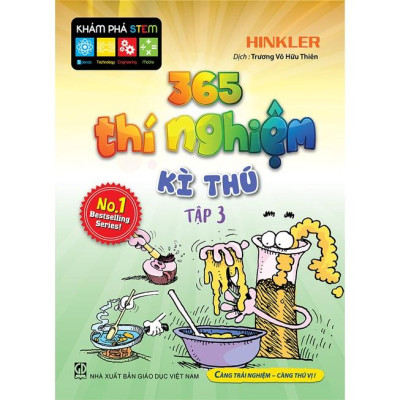 Bộ 365 Thí Nghiệm Ký Nghiệm Kỳ Thú (5 Tập) - Bản Quyền