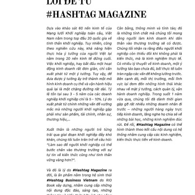 Hashtag #02: Fashion - Kinh Doanh Thời Trang Tại Thị Trường Việt Nam