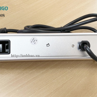 Ổ điện kẹp bàn Sinoamigo STS-HG60S-5, Tích hợp 3 cắm đa năng, 2 cổng sạc USB, 1 HDMI, 1 Lan. Hàng nhập khẩu chính hãng