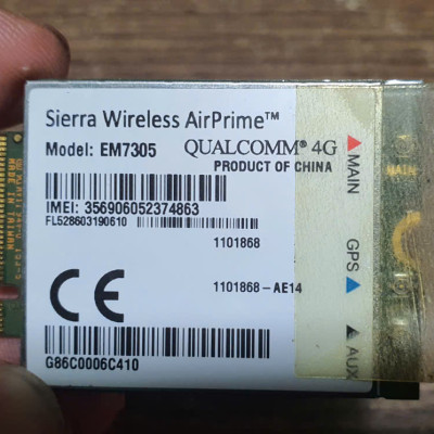 Card WWAN 4G Sierra Wireless AirPrime EM7305 dùng cho laptop Toshiba R30, Portege Z30-B, Portege Z30T-A-12U, Portégé Z10T-A-12W, Tecra Z50-A-1CR, Tecra Z50-A-15W - Hàng chính hãng