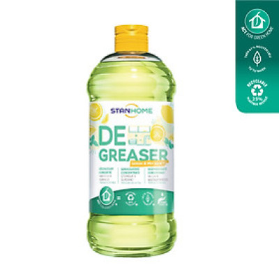 Dung dịch loại bỏ dầu mỡ đa năng hương chanh bạc hà từ tự nhiên Stanhome Degreaser Lemon Mint 750ml/chai