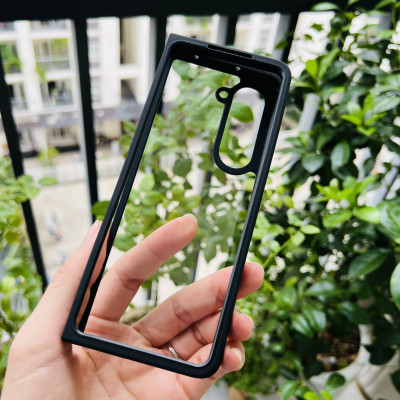 Ốp lưng cho Galaxy Z Fold 5 Likgus trong viền màu- hàng chính hãng