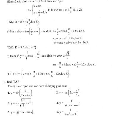 Kĩ Thuật Giải Nhanh Bài Toán Hay Và Khó Đại Số Giải Tích 11_HA